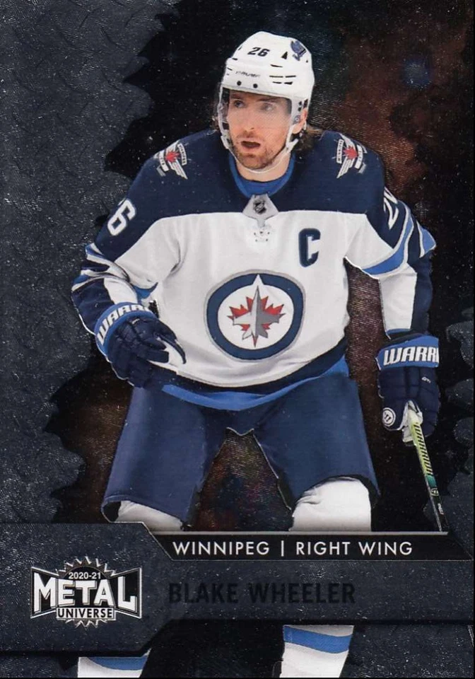 2020-21 Skybox Metal Universe Hockey Blake Wheeler Winnipeg Jets #26 - Image 1 of 2