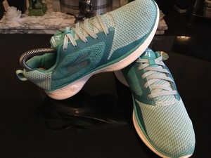 skechers goga max womens blue