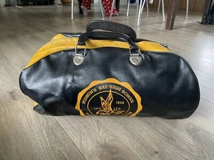 Super Rare Duffel Bag 1956 Hudson Bay High School Vancouver Washington Eagles - Picture 1 of 12
