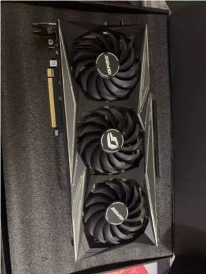 Colorful iGame GeForce RTX 3070 Ti Vulcan OC 8G GDDR6X Graphics card - Image 1 of 4