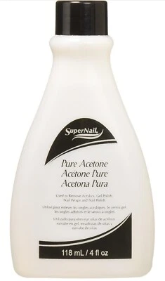 Super Nail 纯丙酮,4 液量盎司 — 第 1/2 张图片