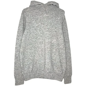 Roberto Collina Men Hooded Sweatshirt 48 XL Gray Merino Baby Alpaca Italian Knit - Picture 1 of 22