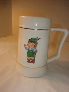 Campbell Kinder Tasse Beanfest 83 groß großer Stein goldbesatz Keramik Sammlerstück - Bild 1 von 4