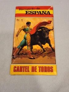 CARTEL DE TOROS POSTER VINTAGE RECUERDO De Espana # 57 - Picture 1 of 9