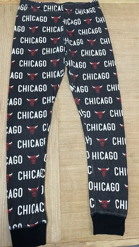 Chicago bulls black pajamas kids medium Sleep wear Michael Jordan Cover