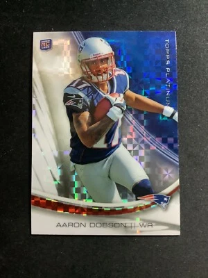 Aaron Dobson RC 2013 Topps Platinum X-Fractor Rookie #138 New England Patriots - Image 1 of 2