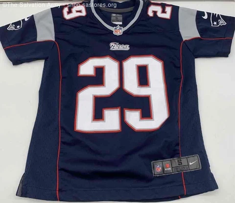 Nike Boy's Blue NFL New England Patriots #29 LeGarrette Blount Jersey Size S Cover
