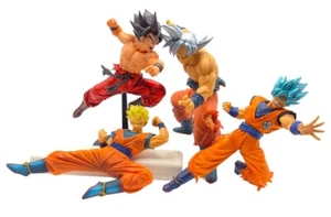 Lot Of 4 Bandai Spirits B/S FT Son Goku Action Figure Dragonball Z!! - Picture 1 of 10