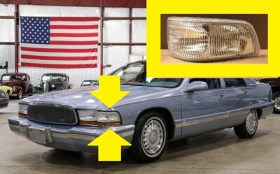 Nuevo de Lote Antiguo Genuino GM 92-96 Roadmaster Señal de Giro Lámpara de Esquinas Luz Lente Emblema Foto 1 de 4