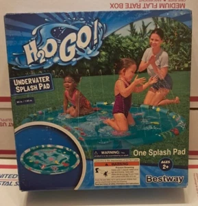 Almohadilla para salpicaduras Bestway H2O vida marina piscina para vadear 65 pulgadas UE3 - Imagen 1 de 2