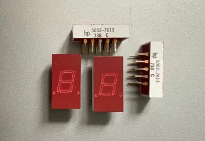 1x HP 5082-7613 Display NEW RED LED-Modul 7-Segment-Anzeige Display - NEU - Bild 1 von 2