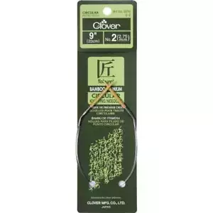 Takumi Bamboo Circular Knitting Needles 9" Size 2/2.75mm - Picture 1 of 2