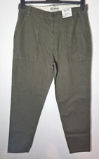 The Stronghold Carpenter Jeans Khaki Green 34x34 Relaxed Tapered Men's