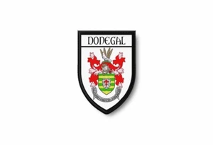 Patch bedruckt Schild Stickerei Grenze Abzeichen Souvenir Flagge Stadt Grafschaft Donegal - Bild 1 von 1
