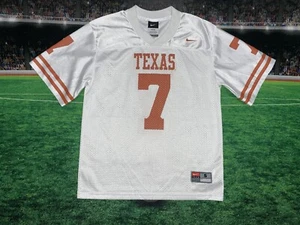 Camiseta deportiva juvenil Texas Longhorns Nike talla pequeña 8/10 usada blanca - Imagen 1 de 12