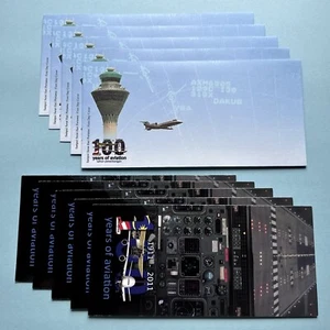 2011 Malaysia 100 Years of Aviation Blank FDC (1 Lot of 5covers) - Picture 1 of 2