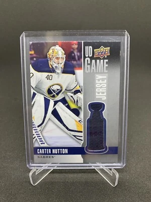 2019-20 UPPER DECK SERIES 1 UD GAME JERSEY CARTER HUTTON - Image 1 of 2