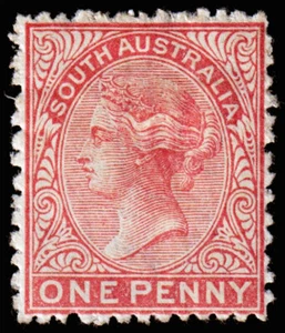 South Australia Scott 115 (1899) Mint H F-VF, CV $10.00 M - Picture 1 of 1
