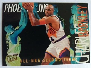 CHARLES BARKLEY, 1994-95 FLEER ULTRA INSERT, ALL-NBA SECOND TEAM, #6 of 15 - Picture 1 of 2
