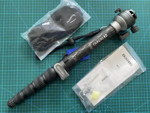 Benro MSDPL46C Monopod SupaDupa Carbon Fiber with Leveling Pan Head (62") - Picture 1 of 15