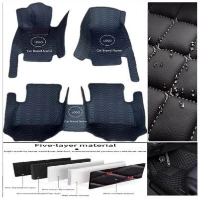 For Dodge All Models Car Floor Mats Carpets Handmade Waterproof Cargo Liners - Image 1 of 4