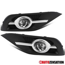 For 2012-2014 Honda Cr-V Crv Clear Bumper Lamps Fog Lights Pair+H11 Bulbs+Switch