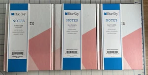 Neu Journal Notizen Notizbuch Journal 6 x 4" ""Blauer Himmel"" 164 gefütterte Seiten x 3er-Pack - Bild 1 von 7