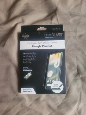 DuraGLASS Tempered Glass Screen Protector for Google Pixel 6a "READ" - Image 1 of 4