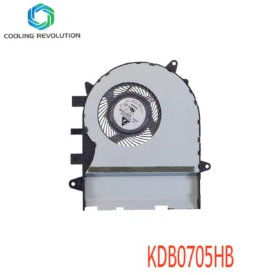 Laptop CPU Cooling Fan KDB0705HB DC05V 0.40A BKX for ASUS ZenBook Flip UX560UA - Image 1 of 2