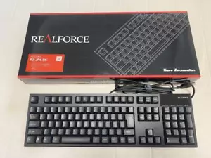 Topre REALFORCE R2-JP4-BK Mechanical Keyboard Good Condition Used - Picture 1 of 1