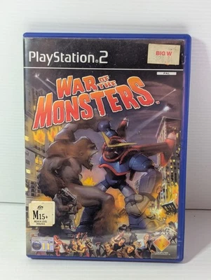 War Of The Monsters - PS2 Playstation 2 Complete PAL Free Post - Image 1 of 4