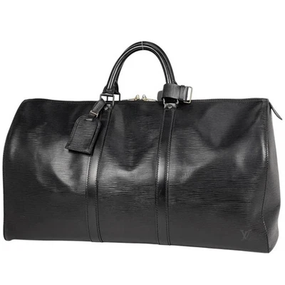 Louis Vuitton Keepall 50 Handbag Boston Bag Epi Noir M42962 #BS1671 - Image 1 of 4