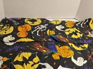 Set 4 tovagliette Halloween vintage in tessuto - Foto 1 di 12