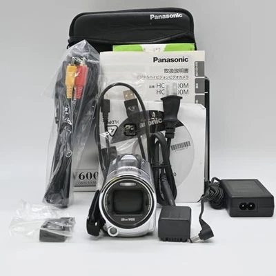 Panasonic HC-V600M Silver Digital Video Camera Camcorder 32GB w/Box - Image 1 of 4