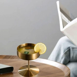 Stainless Steel Dessert Cup Ice Cream Cup Fruit Salad Bowl Elegant Snack Cup - Picture 1 of 14