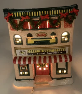 Vintage Christmas Valley Mainstreet Collectors Hardware Store original box - Picture 1 of 14
