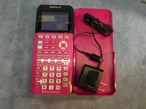 TI 84 Plus CE Pink Graphing Calculator - Picture 1 of 8