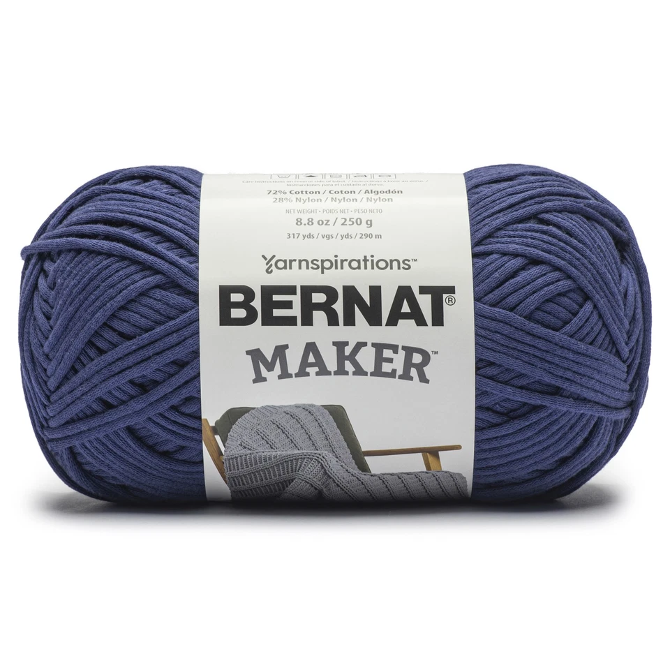 Bernat Maker Yarn-Navy - 161306W-06017 - Image 1 of 1