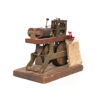Original 1877 US Patent Model For Chester Pond Fire Alarm Telegraph Signal Box - Image 1 of 4