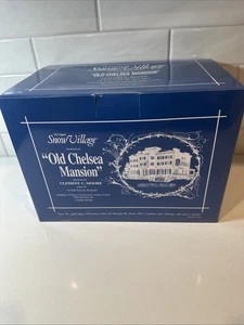 Department 56 The Original Snow Village "Old Chelsea Mansion" #54903 Sealed Book - Picture 1 of 7
