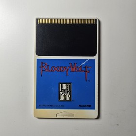 Bloody Wolf (TurboGrafx-16) HuCard Only