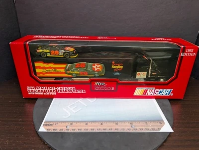 1:64 #28 DAVEY ALLISON HAVOLINE RACING CHAMPIONS TRANSPORTER HAULER 1993 EDITION - Image 1 of 4