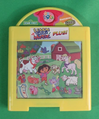 2004 Mattel Sesame Street Learn Thru Music Plus Cartridge H7732 vtg TESTED WORKS - Image 1 of 4