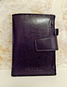Banyanu schwarze Herren-Geldbörse aus Leder - Kartenhalter neu mit einigen Tags RFID - Bild 1 von 6