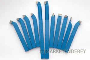 DREHSTAHL - DREHMEISSEL, 11er Satz, 10x10mm, Nagelneu! 050122 - Bild 1 von 1