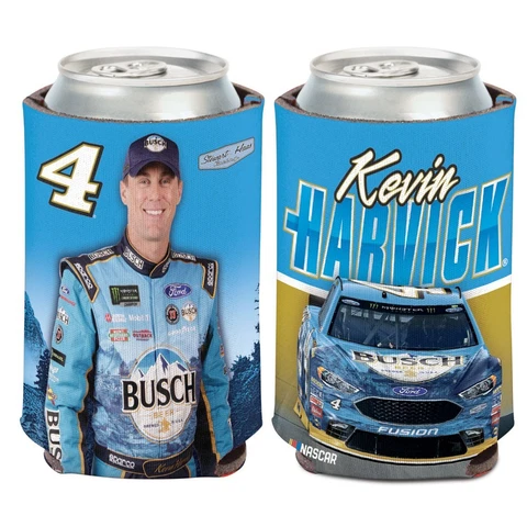 Kevin Harvick 2017 Wincraft #4 Busch Beer 12oz Can Coolie FREE SHIP! Cover