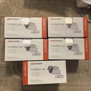 5 Hikision DS-2CE16D1T-IR Turbo HD 1080P IR Bullet Cameras 2.8mm - Picture 1 of 4