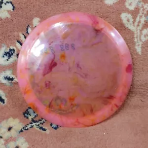Innova Champion Firebird Custom Dye Pink 174G Used Disc Golf Fairway Inked - Picture 1 of 7