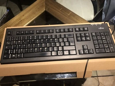 TASTIERA ITA FUJITSU KB400 PS2 PC keyboard - Immagine 1 di 3