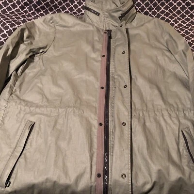 Armani Exchange Mens Green Full Zip Jacket Zip Hoodie Sz 2XL V28 - Image 1 of 4